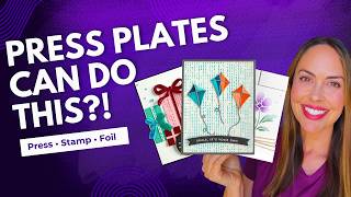3 Ways to Use Press Plates Press Stamp Foil