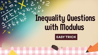 Celebrity Modulus Inequality Made Easy 🔥 | Simple Trick You Must Know! Profile
