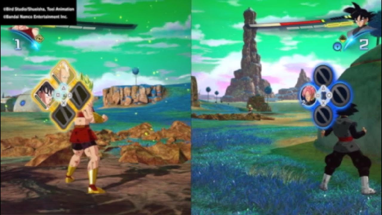 Sparking Zero split screen random fight part 2