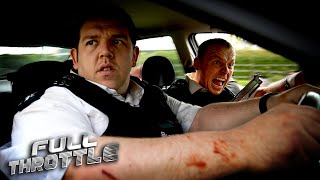 Countryside Car Chase Hot Fuzz Final Chase Scene Full Throttle