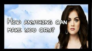 Video thumbnail of "Lucy Hale - Bless Myself - Lyrics HD"