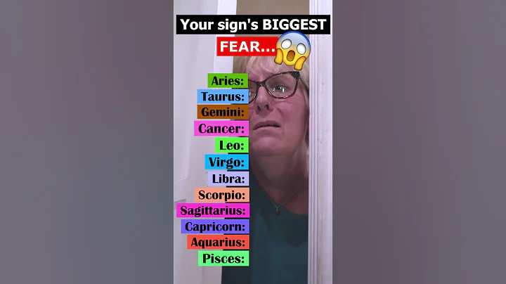 Your Zodiac Sign's Biggest FEAR #zodiac #astrology