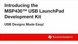 Introducing the New MSP430™ USB LaunchPad!
