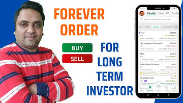 Forever order for long term investor in Dhan | Buy / Sell forever order | MTF Forever order