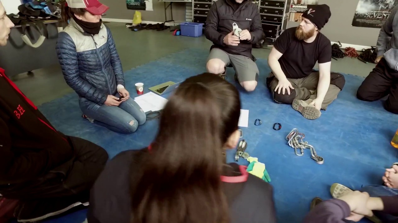 Stunt School Ireland's Intro to Rigging & Abseiling Course 2017 YouTube