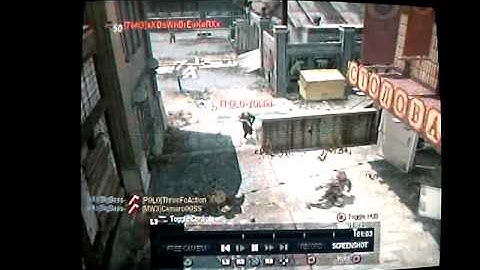 Double tomahawks across escalation map Zoo! Perfect placement award!