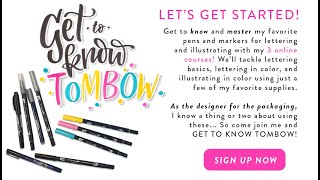 Famous Get to Know Tombow Dual Brush Pens Online Courses with Megan Wells of Makewells Net Worth