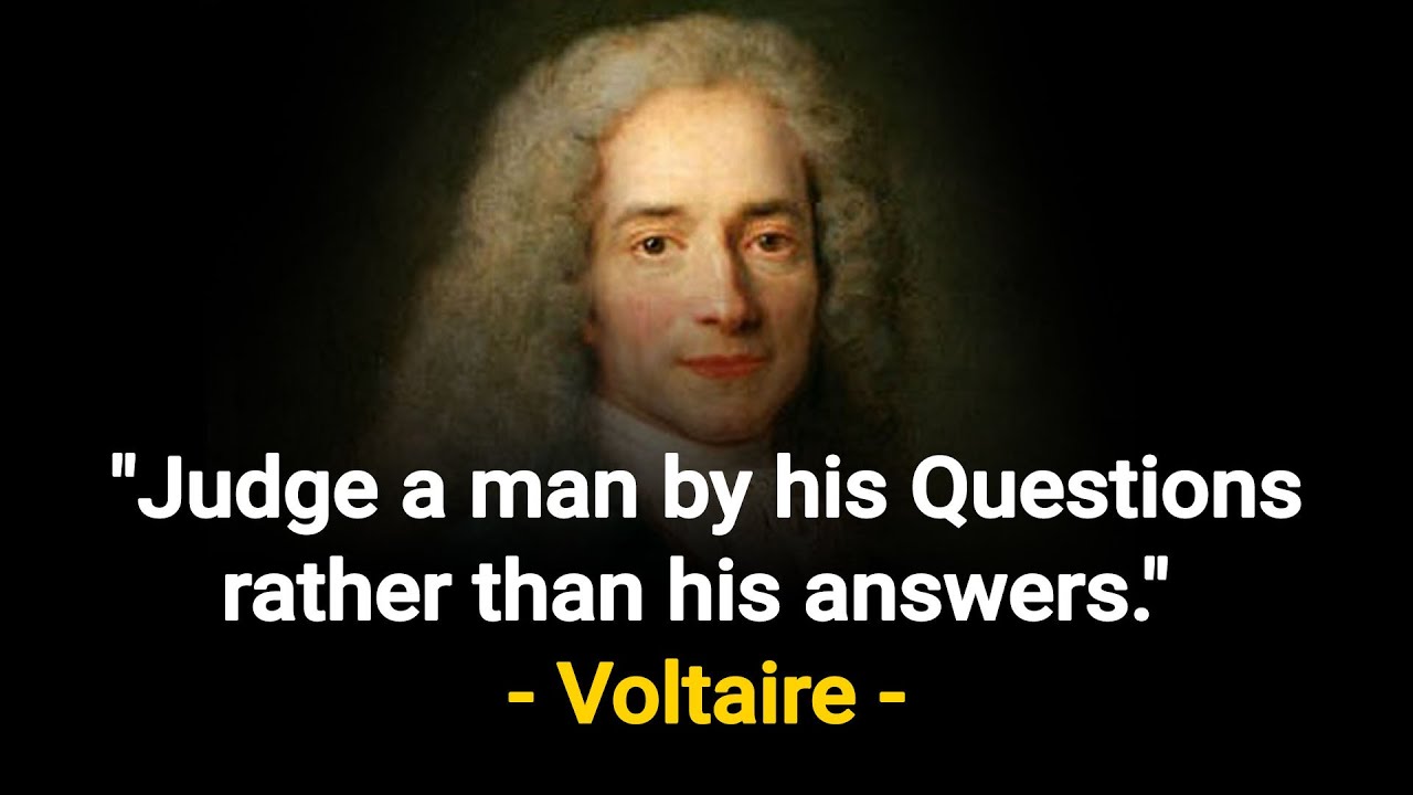 15 Deep Philosophy Quotes From Voltaire | Wisdom and self-development Quotes