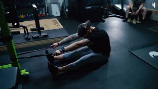 Seated Banded Row with Spinal Flexion & Extension