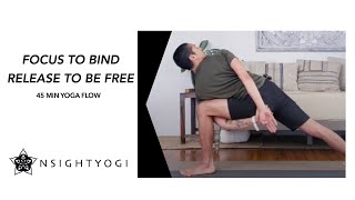 45min Yoga Twist, Bind and Flow