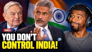 American Reacts to Jaishankar vs Soros | India's Brutal Diplomatic Reality Check