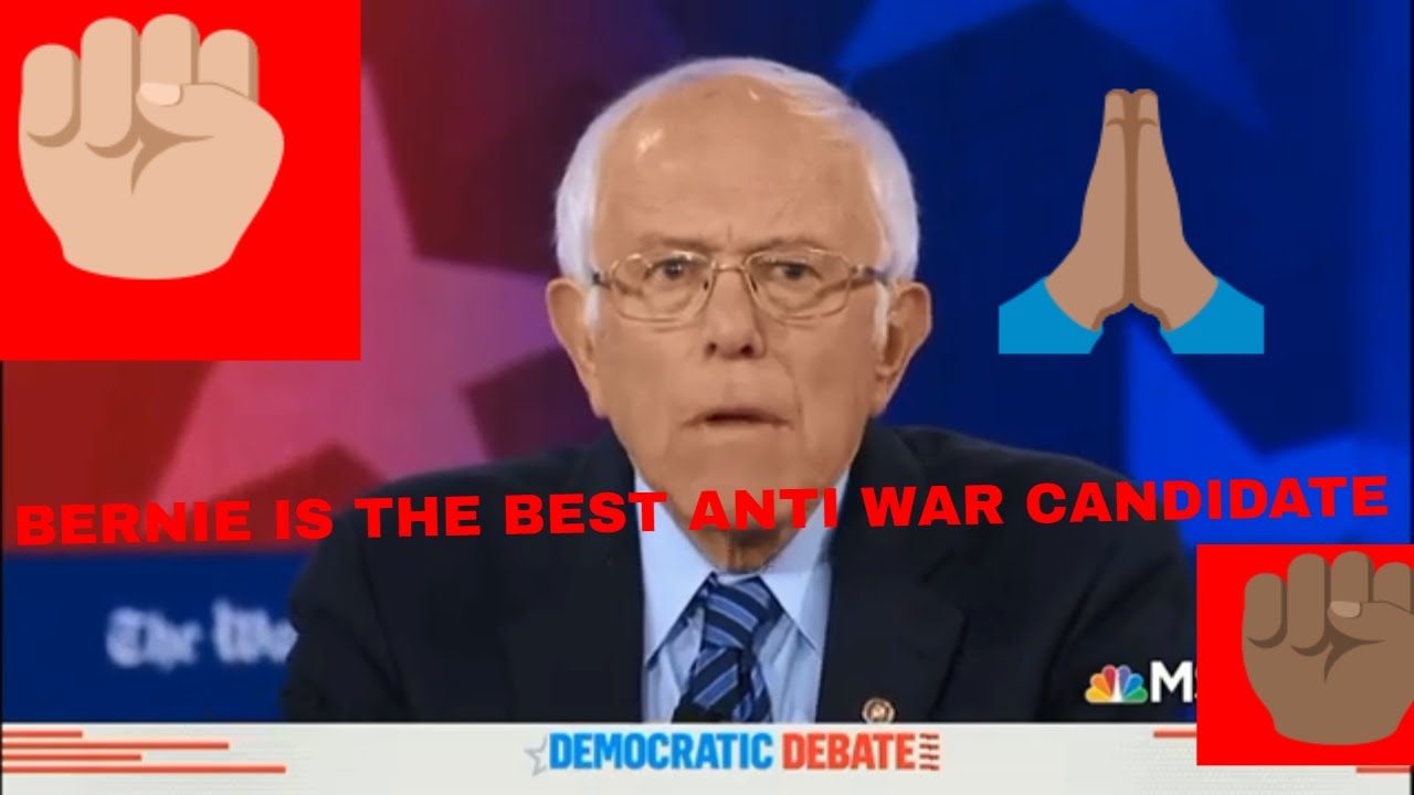 Debate 5 Bernie highlights his war voting record 