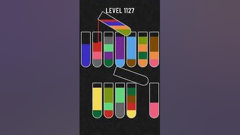 water sort puzzle - level 1127
