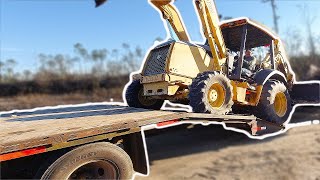 Rescuing The Abandoned Digger! AFTER IT SAT IN WOODS FOR YEARS!