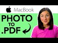 Easiest Way to Save Photos as PDF on MacBook π±