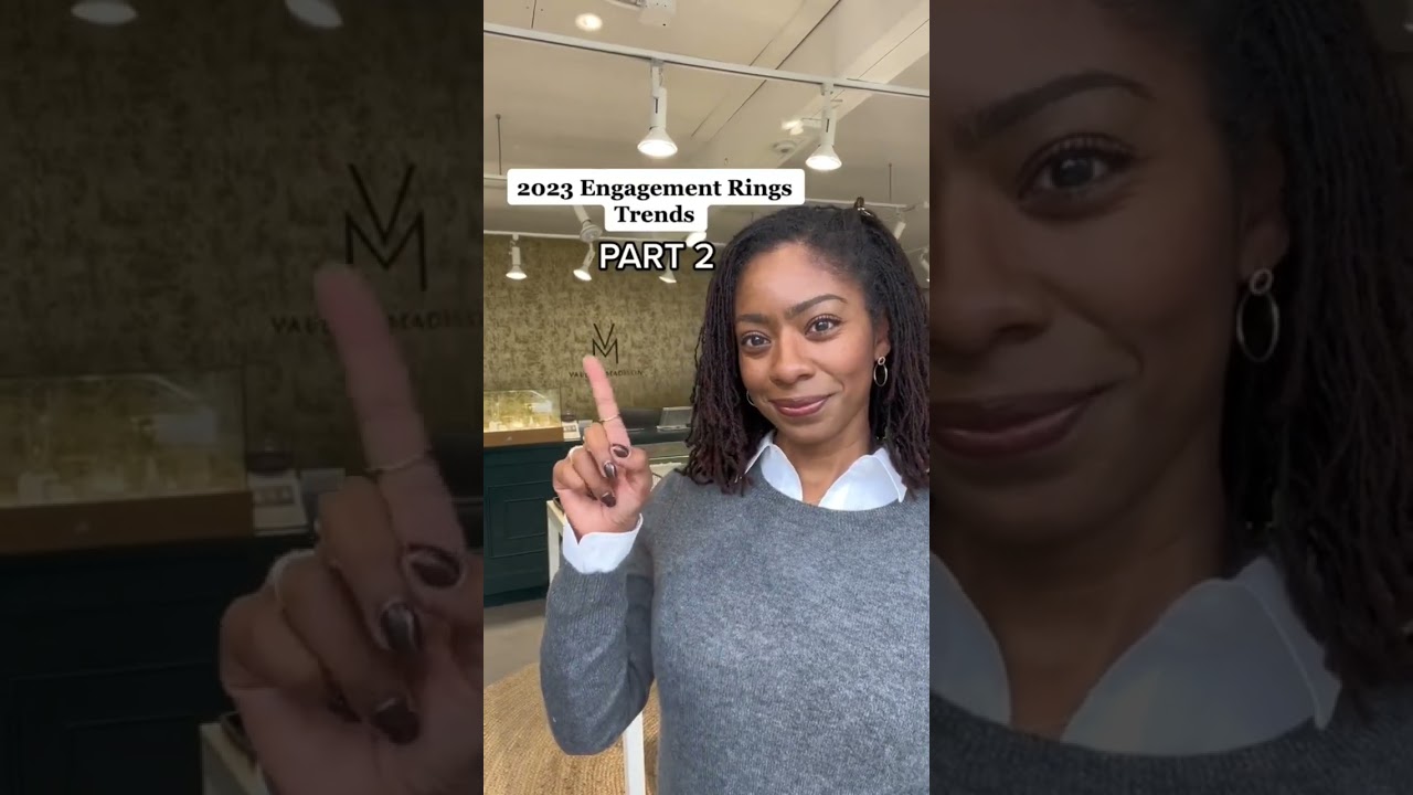 2023 Engagement Rings: Cluster Diamond Rings 