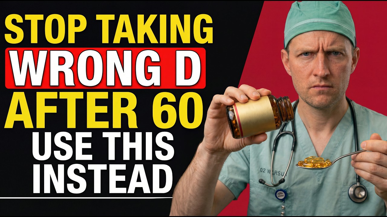 VITAMIN D AFTER 60 — STOP Taking the WRONG Form (5-Step Fix You Can ...