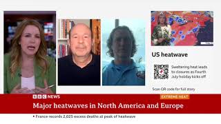 Michael Mann, BBC World News About Climate Change-Fueled Record Heat in U.S. & Europe (7/3/26)
