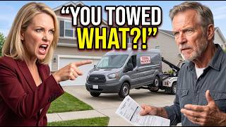HOA President Towed My “Ugly” Work Van — She Didn’t Know It Was Federal Property