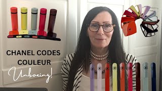 CHANEL CODES COULEUR BEAUTY UNBOXING  LIMITED EDITION BRUSHES, MIRRORS,  FILES & NAIL POLISH. 