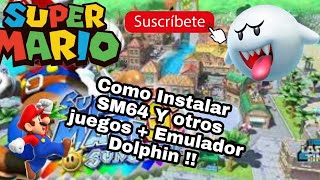 TUTORIAL ACTUALIZADO ! Como Instalar SUPER MARIO 64 En SMARTPHONE (Android ) Y Tambien EN DOLPHIN screenshot 2