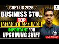CUET UG 2026 Business Studies Top Memory Based Questions | Important for Upcoming Shift | Akash Sir