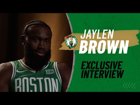 EXCLUSIVE INTERVIEW: Jaylen Brown on Jrue Holiday, Porzingis, role as a leader