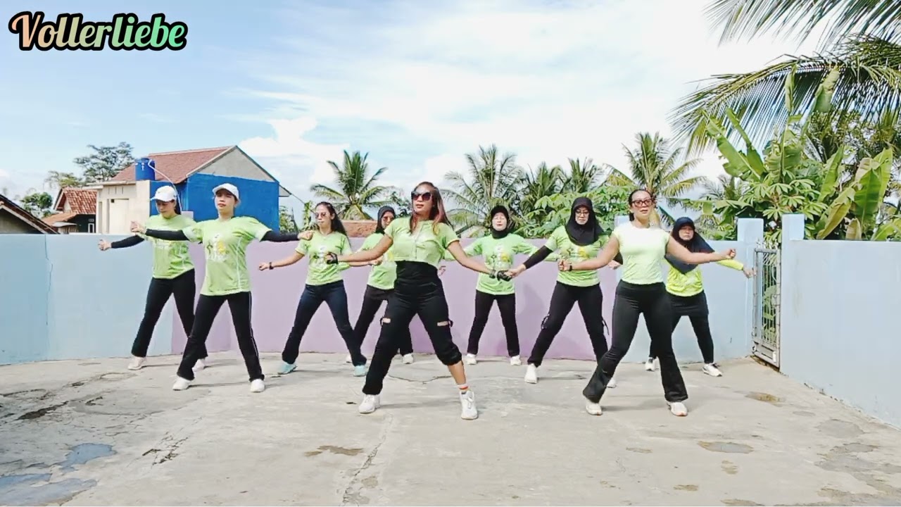 Dj Slow Rindu Tapi Jauh (Malam Ini Ku Rindu Padamu) Senam Kreasi Voller Liebe