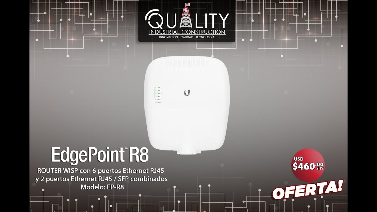 EdgePoint R8™ - Punto de Control WISP Inteligente para Torres - YouTube