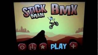 StickMan BMX HD iPad 2 App Review screenshot 1