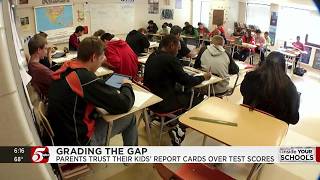 Report cards still carry more weight with parents than standardized state tests