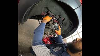 2023 Nissan Pathfinder Rear Brakes and Rotors Removal - No Scan Tool