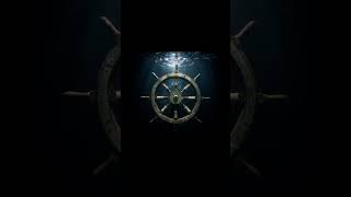 Ship Wheel Helm Wood And Brass Macro | Dark Art #Shorts #DarkArt #AimaxOps