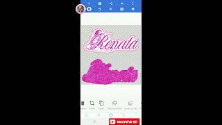 Como fazer topo de bolo personalizado pelo celular no Pixellab screenshot 2