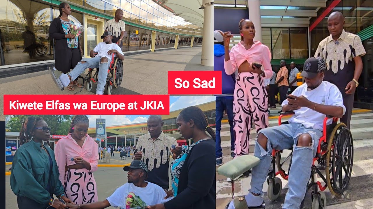 Элфас Кивете из Европы. Посмотрите, как его мать и девушка приняли его в JKA.