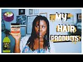 PRODUCTS I USE FOR MY NATURAL HAIR AND MY CURRENT REGIMEN | Obaa Yaa Jones