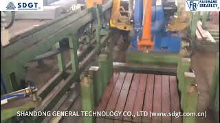 2. SDGT-- Automatic cutting punching and stacking line (light leaf)