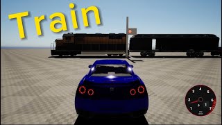 I’ve added a train to my racing game ue5 (Dev log  #12)