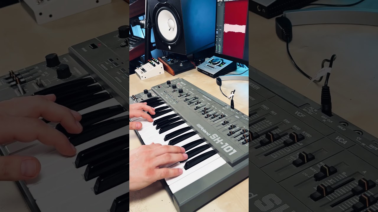 Can the Donner L1 Really Match the Roland SH-101? (Sound Test) 