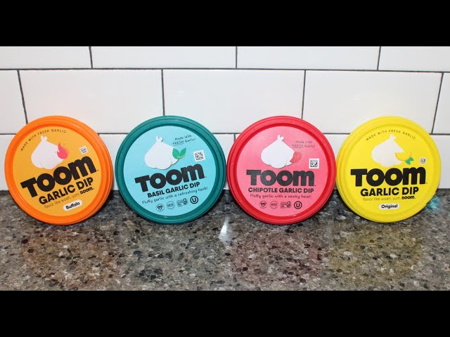 TOOM Garlic Dip: Buffalo, Basil Garlic, Chipotle Garlic & Original Review
