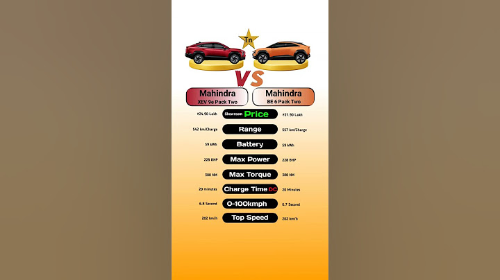 Mahindra XEV 9e Pack Two VS Mahindra BE 6 Pack Two#technnu #mahindraev
