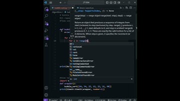 Bubble Sort with Python