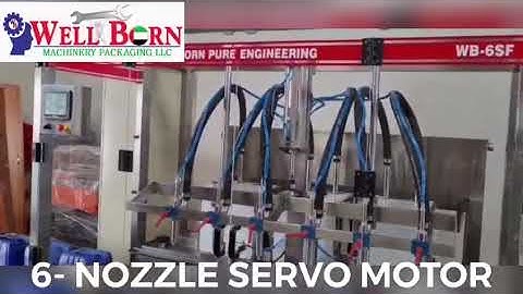 6- NOZZLE FILLING MACHINE WITH SERVO MOTOR 20LTR