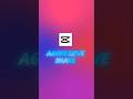 Capcut | Aggressive Shake Tutorial 🔥 | #capcut #shorts #tutorial