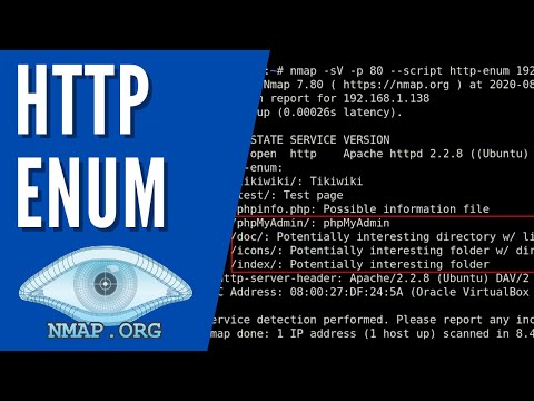 Nmap - HTTP Enumeration - Finding Hidden Files And Directories