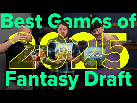 Best Board Games Of 2025 Fantasy Draft
