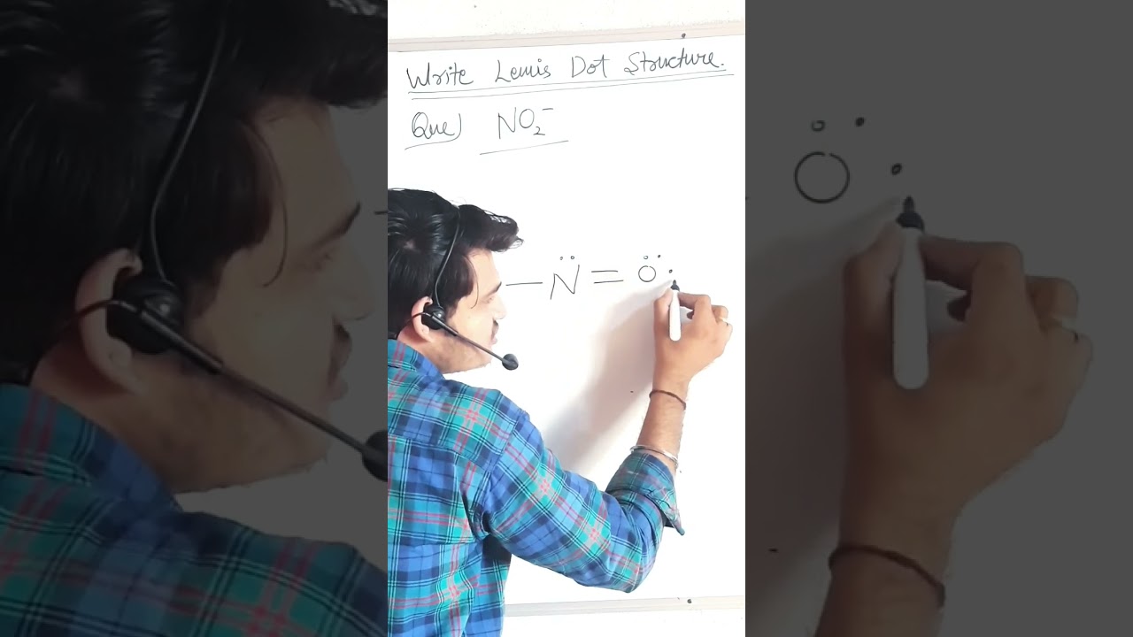 Lewis Dot Stracture of (NO2- ion)