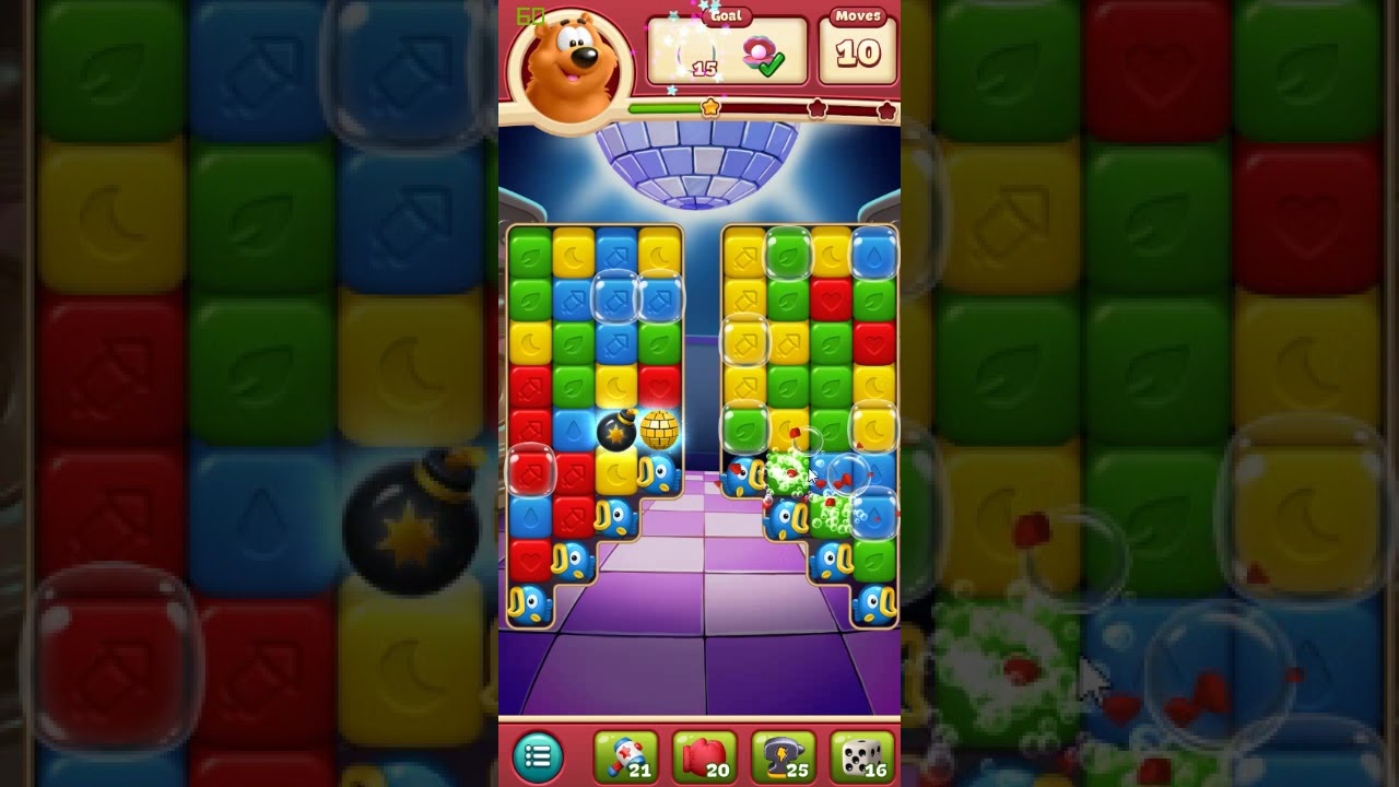 Toon Blast level 422 no boosters 😈