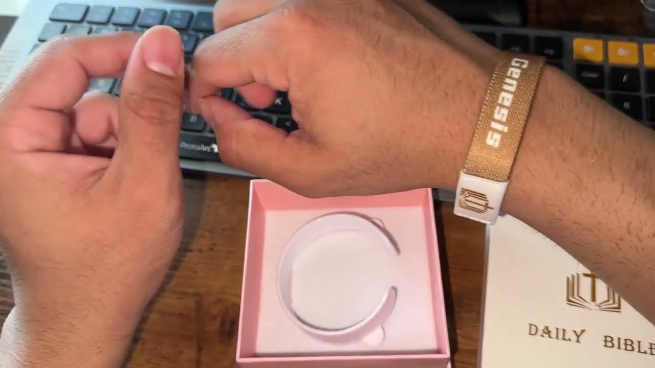 RSKDJSXL Daily Bible Verse Bracelets, NFC Inspirational Bracelet Bible Christian Wristbands Jesus Je