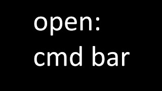 HOW TO OPEN THE COMMAND BAR IN ROBLOX!